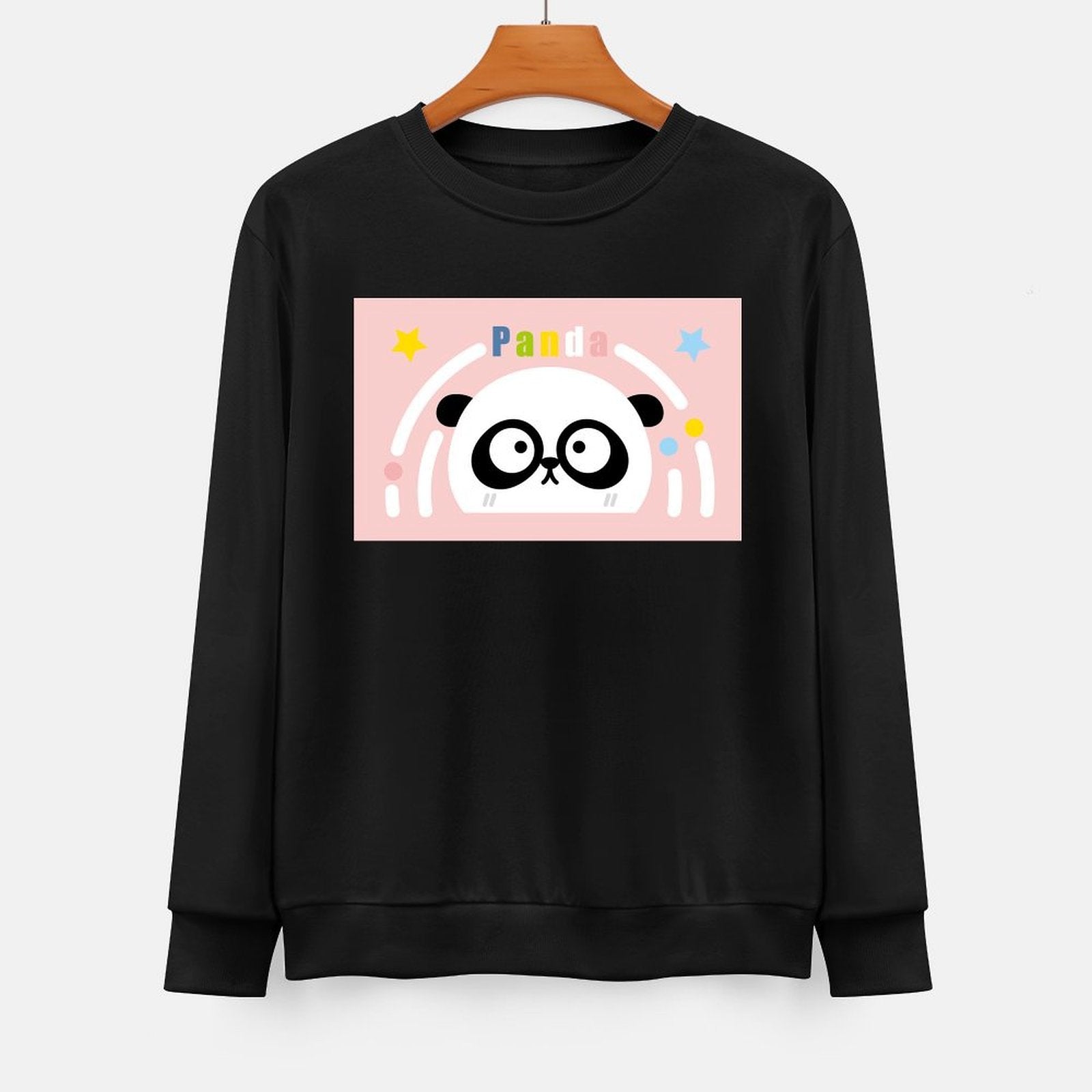 Front Patterned Long Sleeve TopStreetStyle Classic